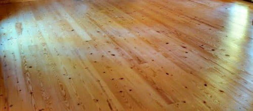 knotty pine flooring