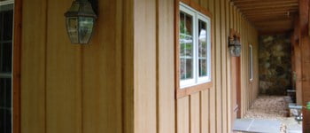 Log Home Building Supplies-Board and Batten Siding - Batten Board Siding