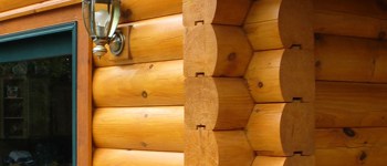 log home products - Logs for log homes - Milled logs