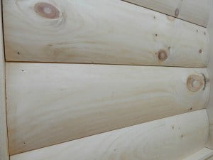 Eastern White Pine Siding-d-log siding